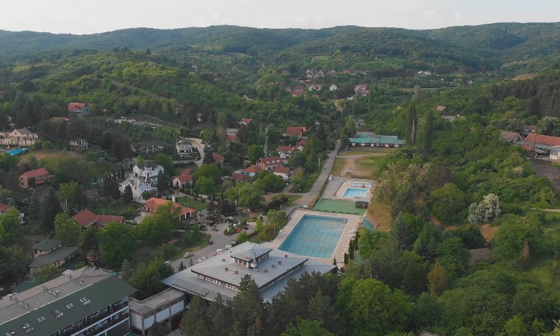 Banja Vrdnik, slika iz vazduha
